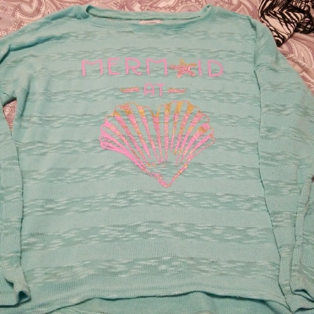Long sleeve mermaid shirt